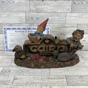 GREETINGS!-R 1993 Tom Clark Gnome Cairn Studio Item #2012 Edition #37